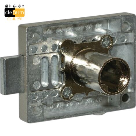 SERRURE A PLAQUER AXE REGLABLE