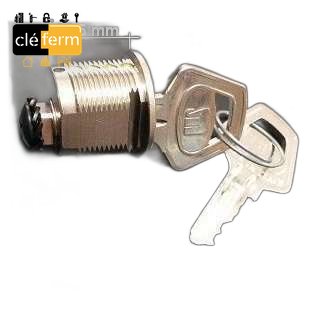 SERR RIDEAU METALLIQUE CYL ROND 2 CLES