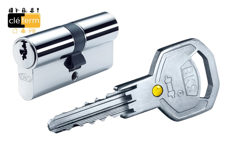 CYLINDRE EURO BKS 31X31 DE DEBRAYABLE SUR PG/PP - 3 CLES