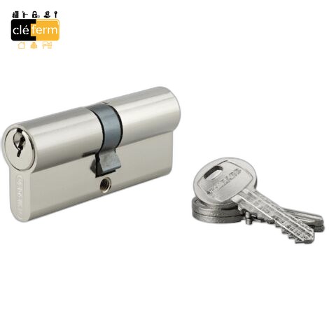 CYL.EYRO. PTT/EDF 35X35 BOUTON - 3 CLES