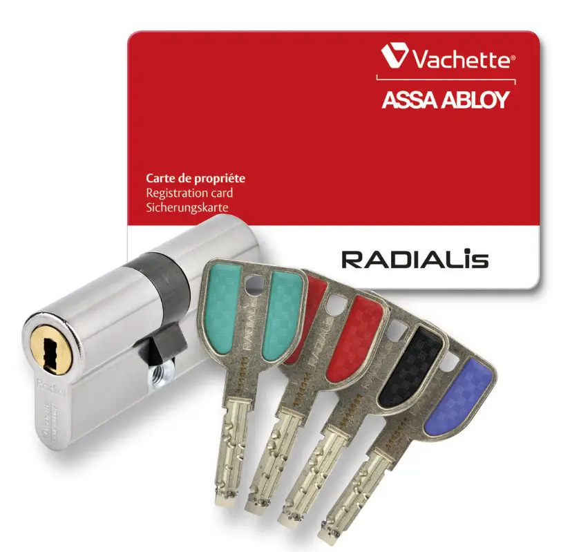 7101NT+ N2 DUO RADIAL DE 32.5X32.5 SUR OC - 4 CLES