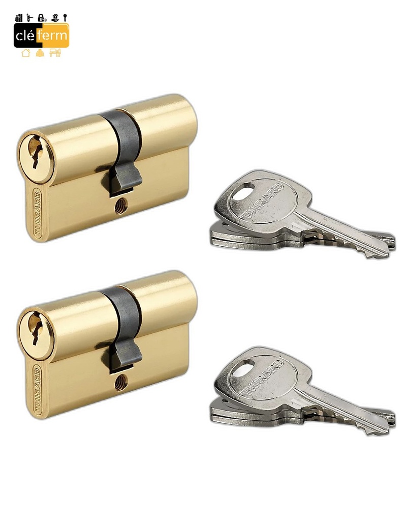 CYL.EURO. NT+ 325X325 DE S'ENTROUVRANT-3 CLES