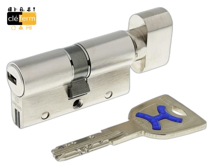 CYLINDRE EUROPEEN DUAL XP 30X30 BOUTON SUR PG - 3 CLES