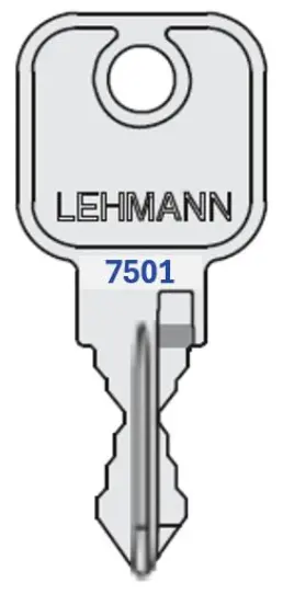 CLE MLM DE PASSE PG HSB SERIE 7501-8000