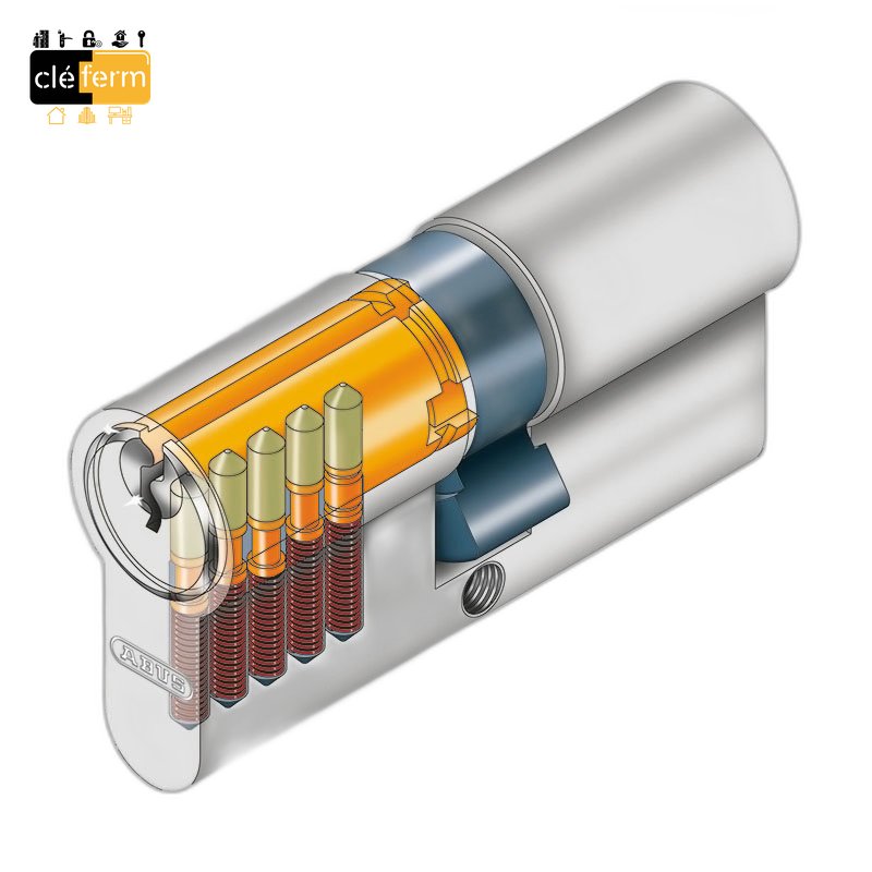 CYL. EURO. ABUS C83 40X30BTN SUR PG/PP- 3 CLES