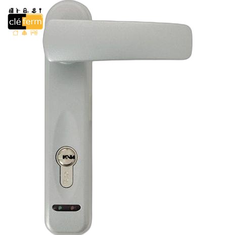 POIGNEE ANTIPANIQUE BEQUILLE SEULE GRIS METAL