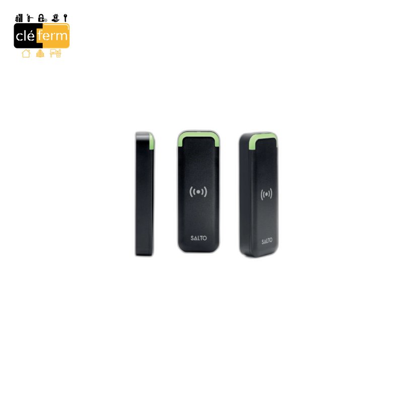 LECTEUR MURAL XS4 2.0 NOIR CARRE PROXIMITE MIF / DESF / BLE