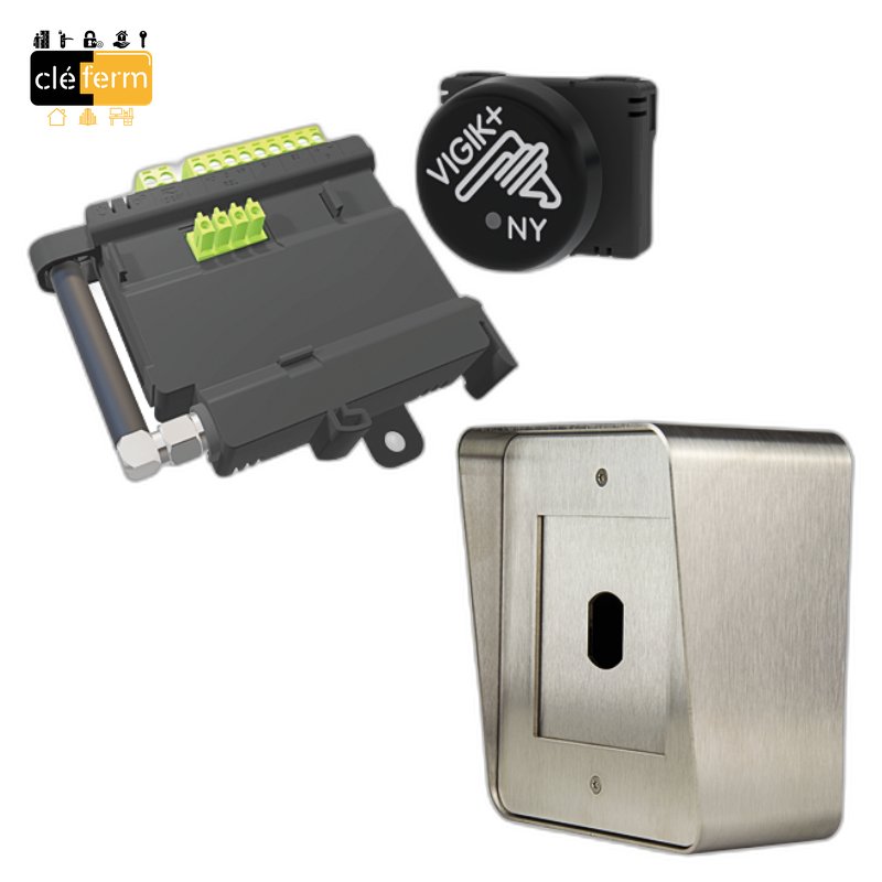 KIT EASYCONNECT+ : CENTRALE 4G + LECTEUR V+ T25 - POSE SAILLIE (DECC-TS)
