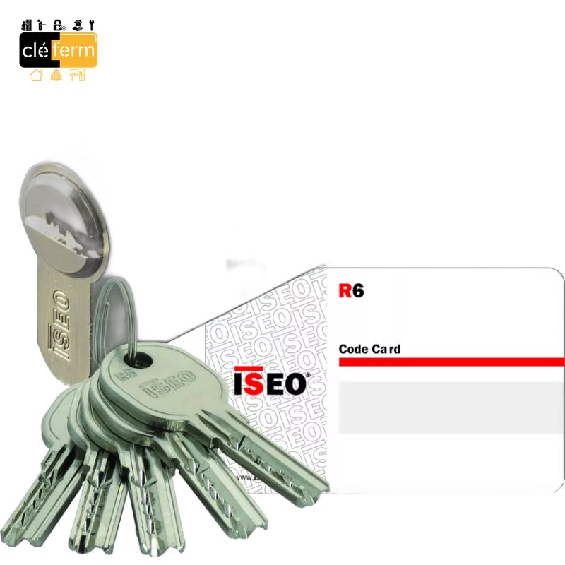 CYLINDRE ISEO R6 40X70 - 5 CLES SUR N° 