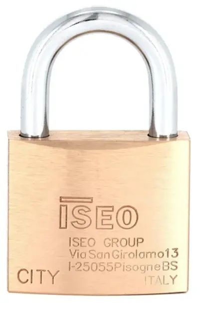 CADENAS CITY 35 INOX - 2 CLES