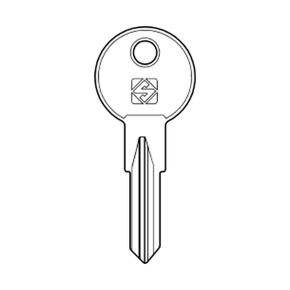Clé acier pour cadenas vélo Abus AB111R