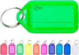 PORTE ETIQUETTE PLASTIQUE MEDIUM + ANNEAU 130 Pces AVK201640