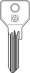 CLE CYLINDRE LAITON CS168