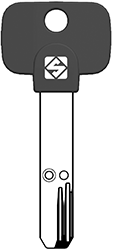 CLÉ MAILLECHORT MTK1