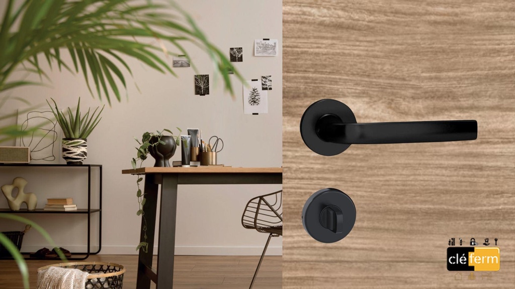ENSEMBLE LOGIO ENTRAXE 165MM BEC DE CANE ARGENT