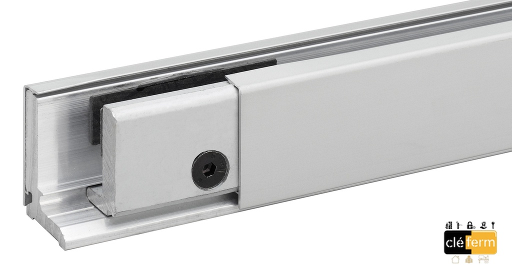 RACCORD  454 90° (MC-MC) ARGENT POLI