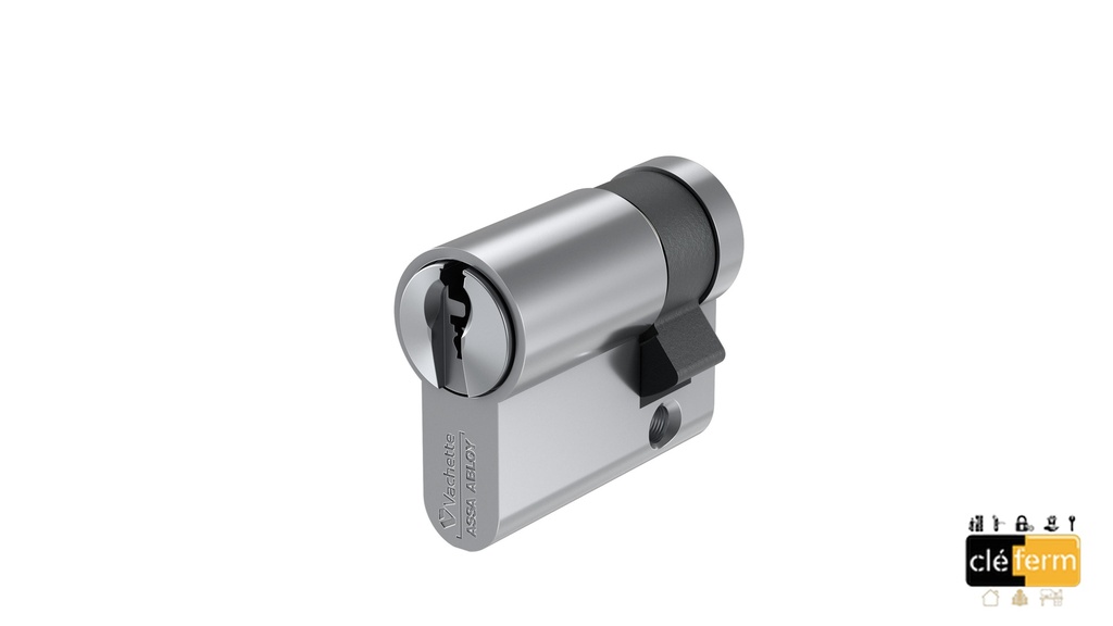 5101 VIPIX N1 Nickelé CYLINDRE SUR OUVERTURE CENTRALE 90 X 10
