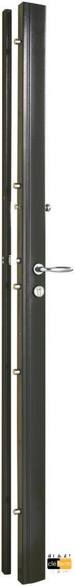 RADIAL-R 2500MM 6PTS 1* GACHE APPLIQUE 62,5X32,5 4 CLE(S) MARRON DROITE