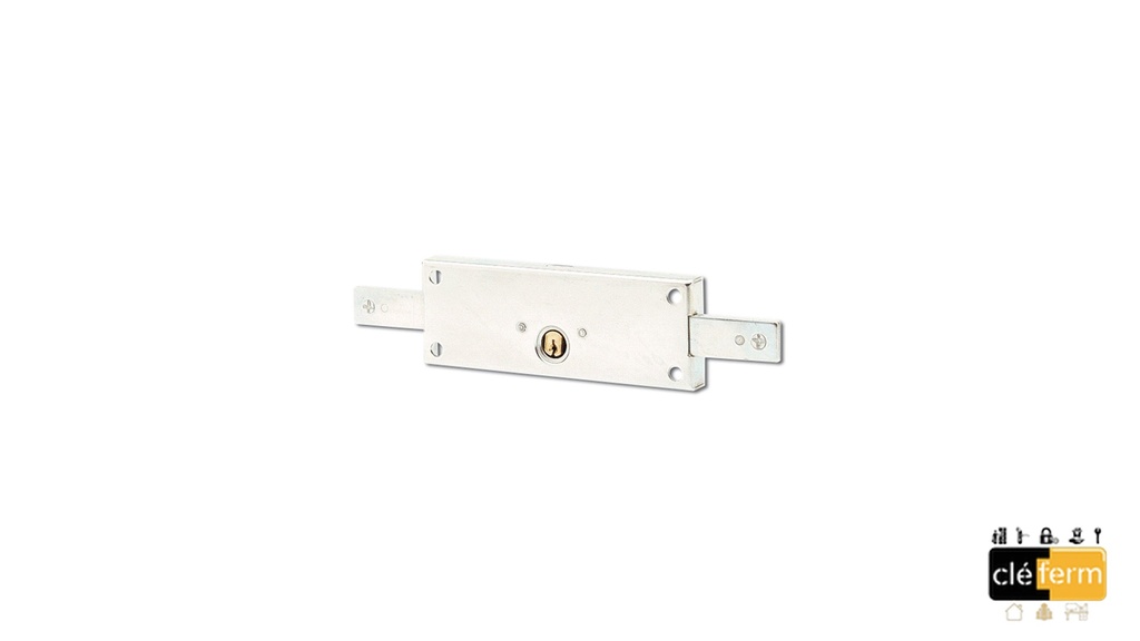 APP MONO HORIZONTALE RIDEAU METALLIQUE CYLINDRE ROND 2 CLE(S)