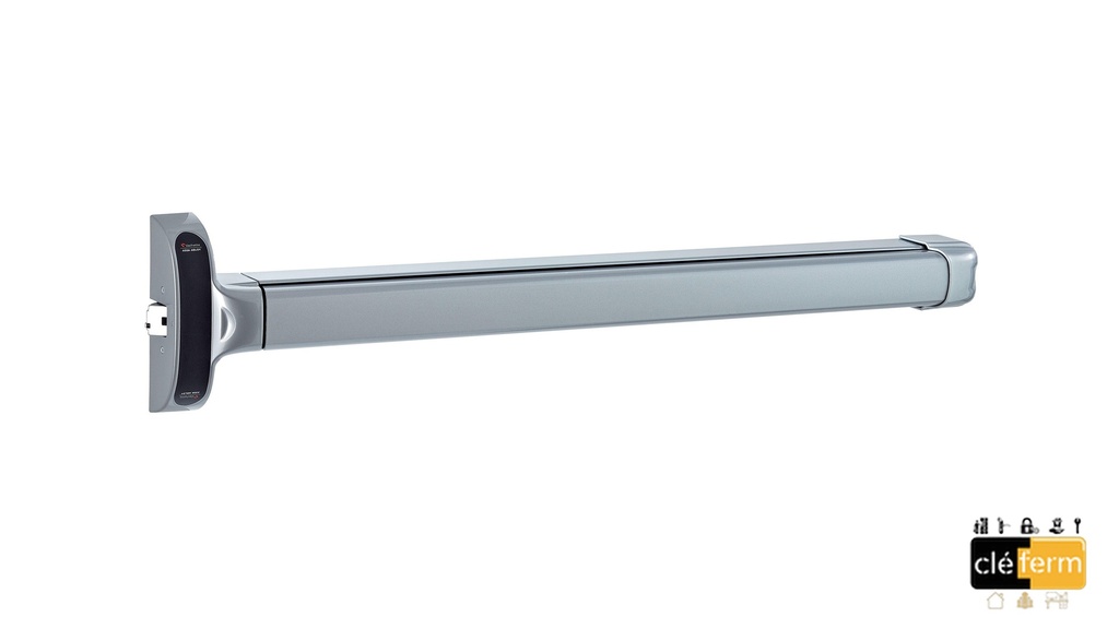 TOUCH BAR 3PTS LATERAL + HAUT BAS 850MM REV AVEC GACHE FINIT INOX