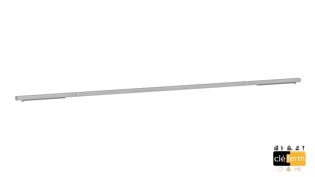 G461 BANDEAU SECTEUR 2 VANTAUX AVEC BRAS PR DC500/DC700/DC340 EN INOX