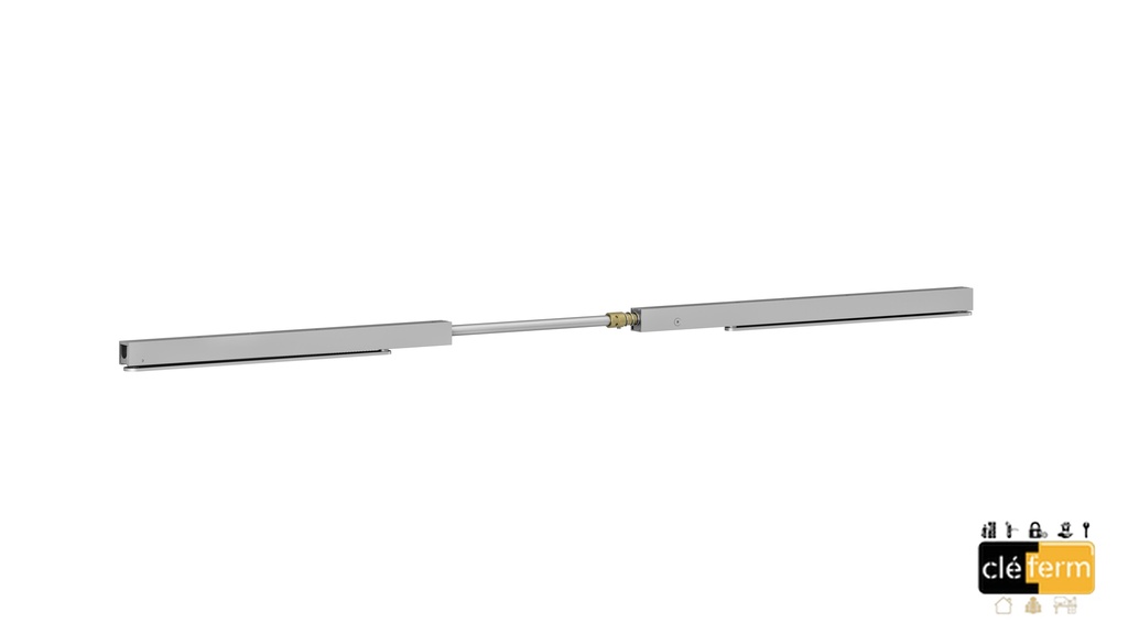 G881 BANDEAU SECTEUR 2 VANTAUX AVEC BRAS PR DC840/DC860 ARGENT