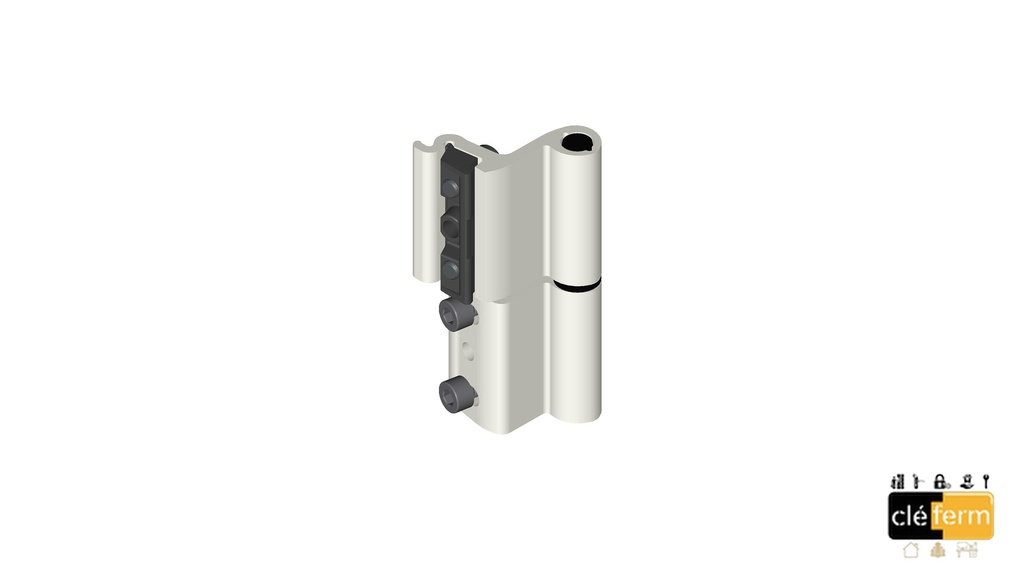 Paumelle PS CLAMER 9300      GR.AL9006EL