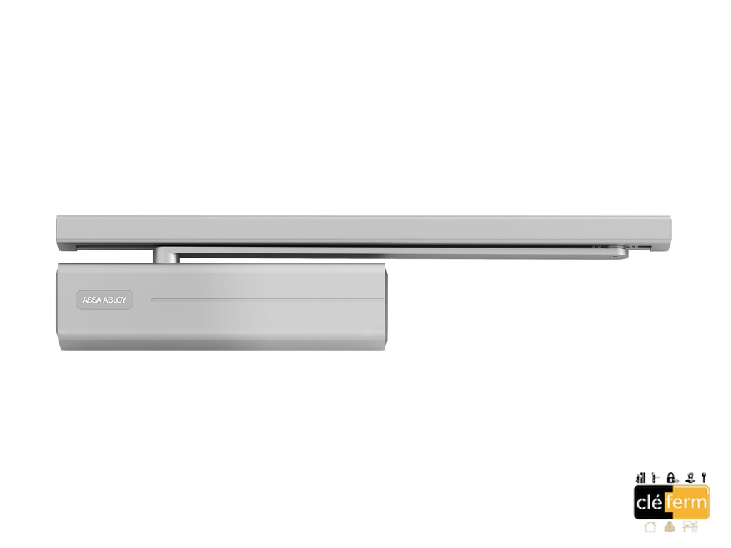 Cale de compensation ép. 25mm Ral 9006 pour DC500 Laqué argent
