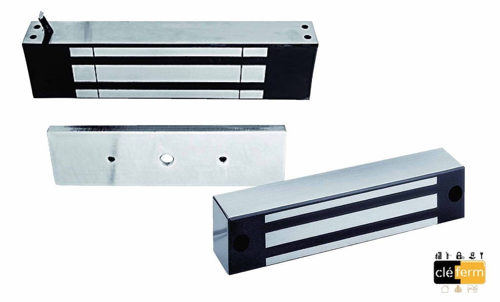 Ventouse applique 545kg fixation face 12/24V