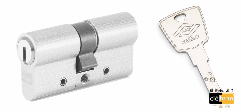 Longueur 60 mm (30x30) - Sidramétal nickelé