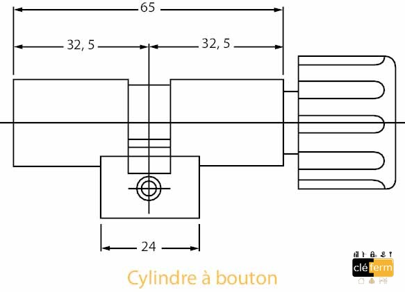 Longueur 60 mm (30x30B) - Inox - Anti corrosion