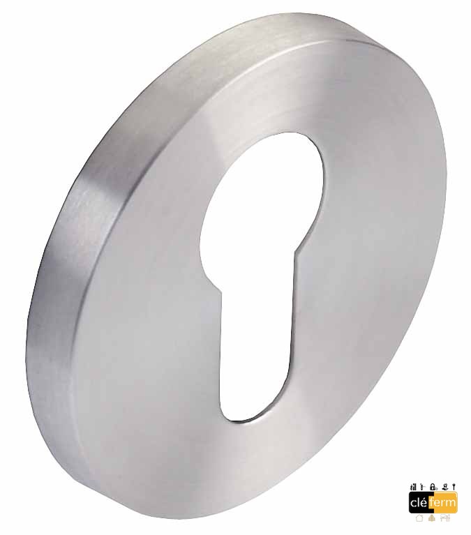 Butée de sol inox 3540 inox brossé - Par boîte de 10