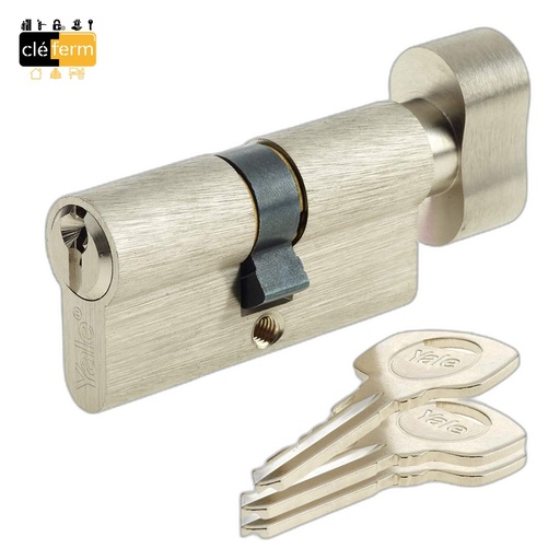 [N110030N0] CYL. EURO.30X30 BOUTON F6S NICK SUR PG - 3 CLES