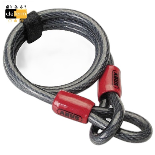 [N20541] CABLE COBRA D8mm/L250mm - 2 BOUCLES