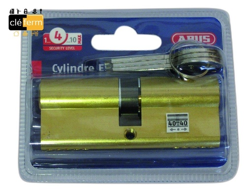 [N52094040] CYL. EURO. 40X40 DE CITY 5G LAIT. - 3 CLES