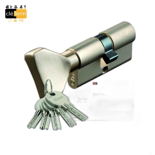 [N82FA830309M] CYL. EURO. ISEO F9 MASTER K 30X30 BOUTON SUR PG/PP