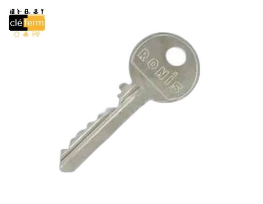 [N1268010X41] DEMI-CYL.EURO. RONIS 10X41 SUR N° - 3 CLES