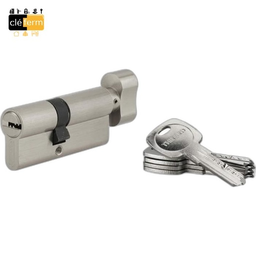 [N5613409] CYLINDRE B40X30 BOUTON - TRIANGLE 9 AFFLEURANT