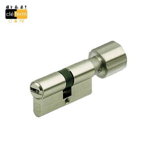 [NHXR45X55B] CYL. EURO HXR 45X55 BOUTON PG/PP -3 CLES