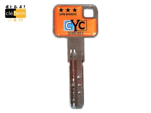 [NCLECYCPASSE] CLE CYC PASSE LIVRE AVEC CYLINDRE