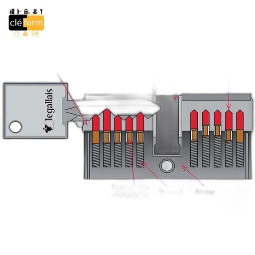 [N502SE30X30B] CYL BT SENTINEL 30XB30 - 3CLE SUR PG/PP