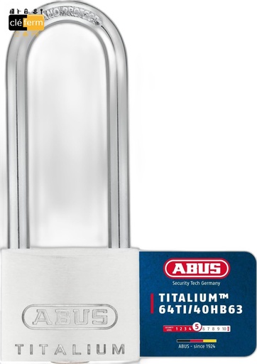 [CAB64TI/40H63] CADENAS TITALIUM 64-40mm\nHAUTE ANSE 63mm