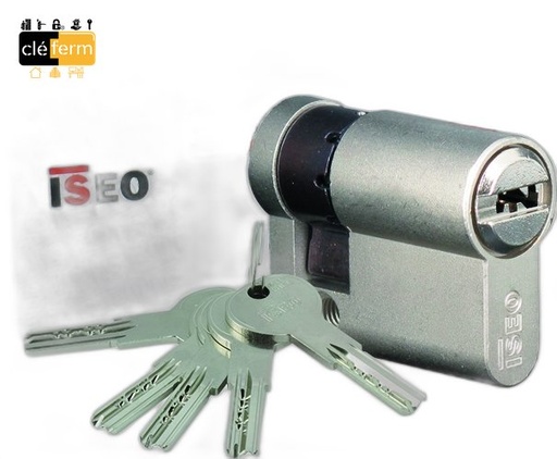 [NIR645X50] CYLINDRE ISEO R6 45X50 - 5 CLES