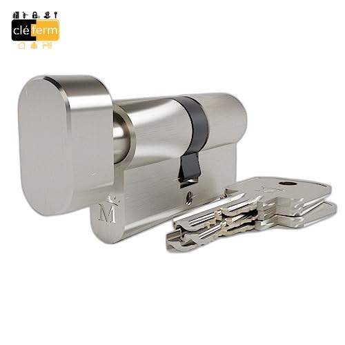 [3711BP] CYL. EURO. JANUS PREM 35X45 BOUTON - 3 CLES