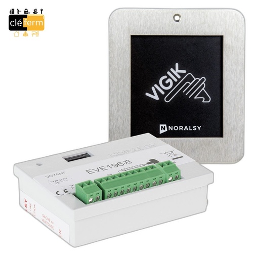 [1106-0002] PACK LECTEUR 125KHz FORMAT MODULAIRE POSE EN SAILLIE (LP04)