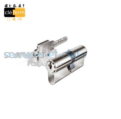 [NS5040X40] CYLINDRE LIVIUS S50 RK 40 X 40 DOUBLE ENTREE SUR PG - 3 CLES