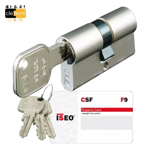 [N8MFA03010PM] CYL. EURO. ISEO F9 MASTER K 10X30 SUR PG/PP