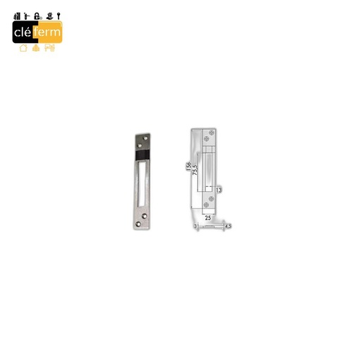 [N10419999] GACHE AU SOL / COLLERETTE 20 MM