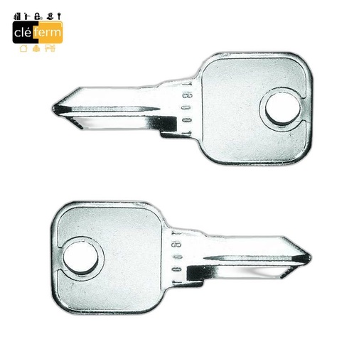 [CL01] CLE PLATE SURETE AU MODELE