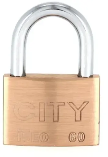 [6002] CADENAS LAITON ANSE ACIER 60mm